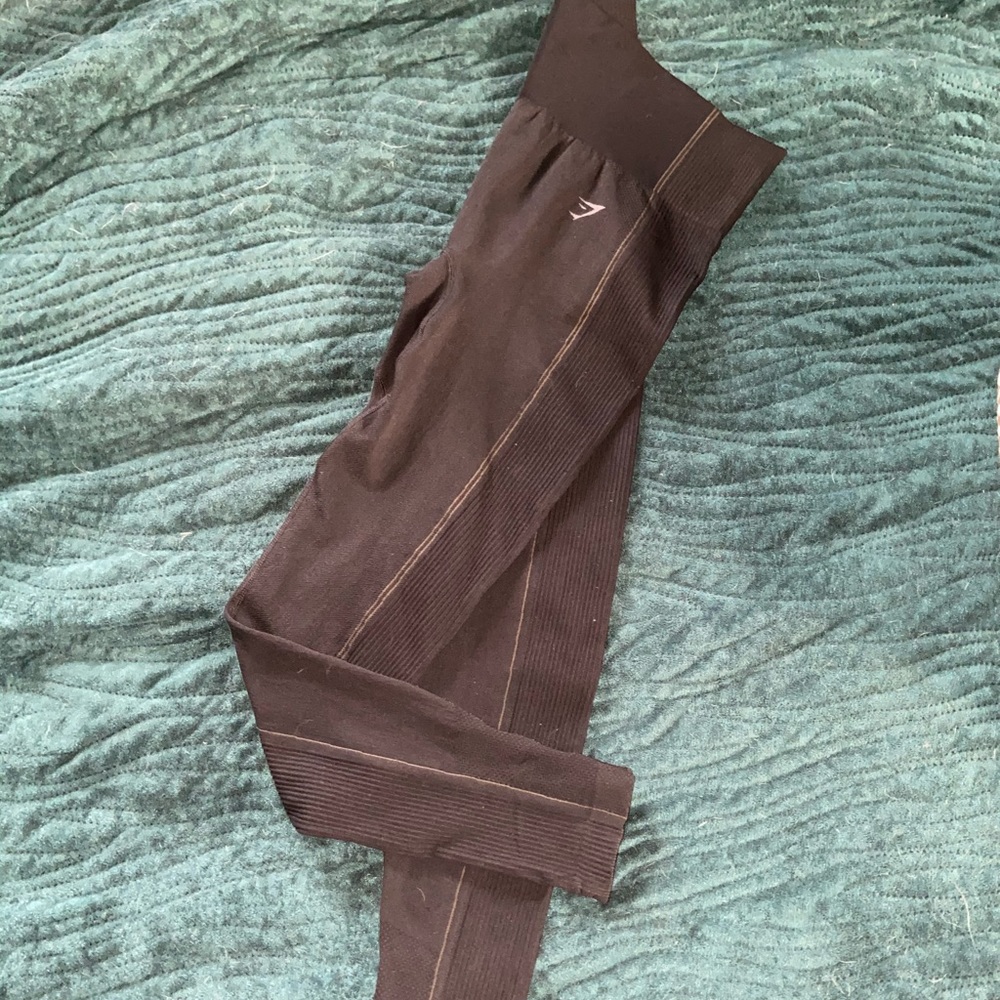Gym shark medium ultra seamless leggings black